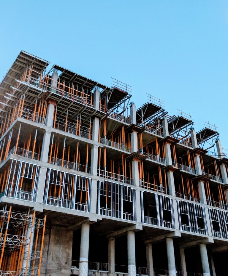 Prise de vue d'un chantier